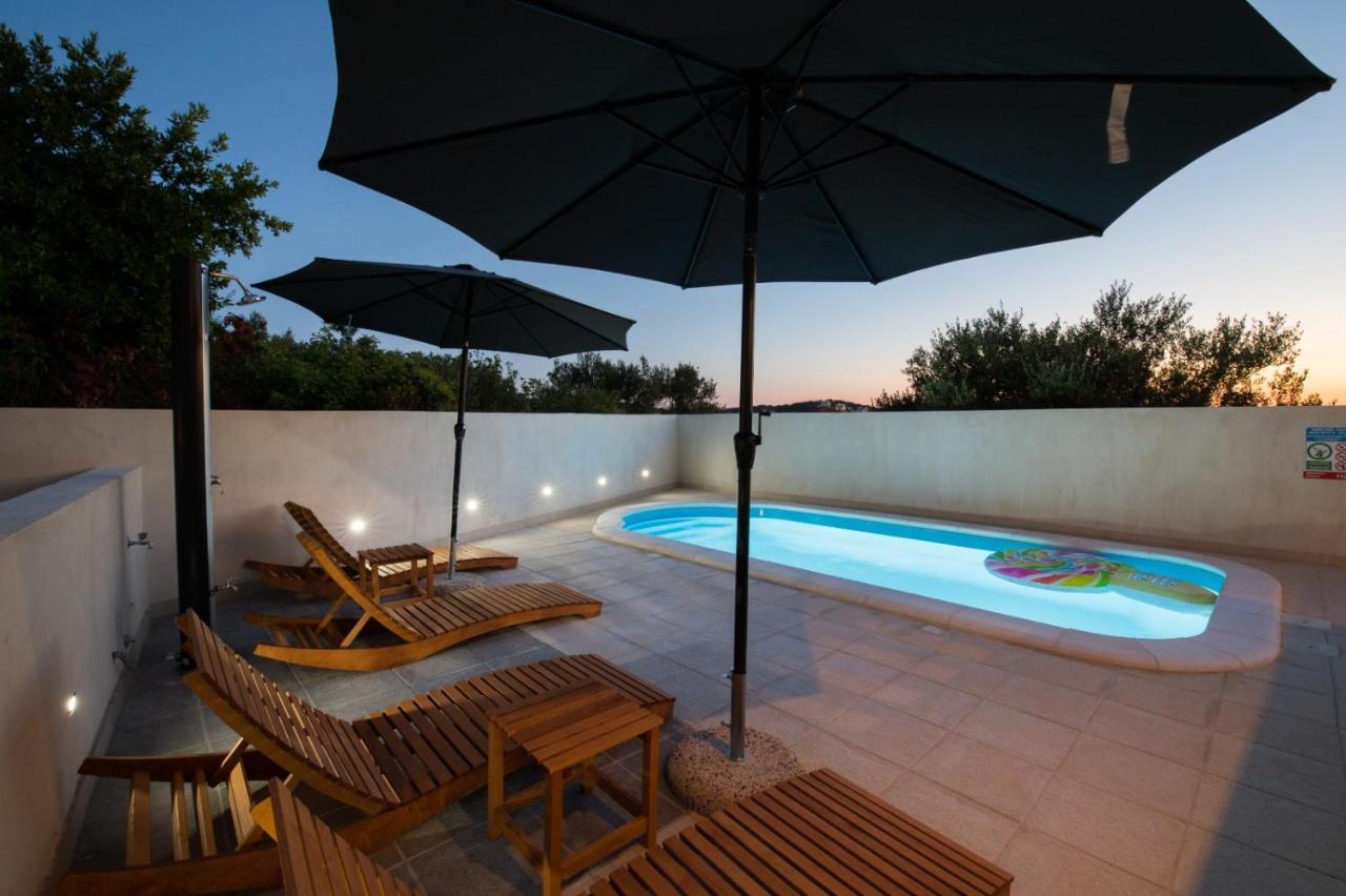 Brand New Aparment With Sea View & Swimming Pool At Ciovo - Villa Fiorentini تروغير المظهر الخارجي الصورة